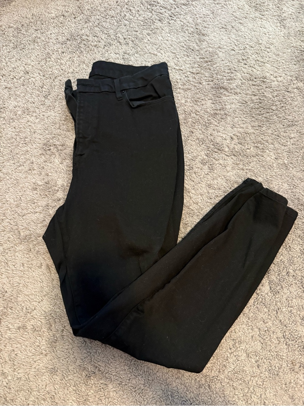 Good American Black Skinny Jeans